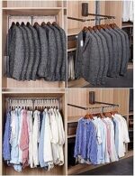 ⁦شماعة بدل هيدروليك Hydraulic Garment Hanger for Suits⁩ - الصورة ⁦3⁩
