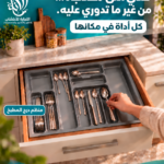 منظم درج المطبخ
