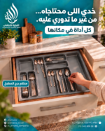 منظم درج المطبخ