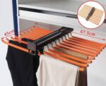 ⁦شماعة بناطيل علوية مجوز Double Pants Hanger⁩ - الصورة ⁦2⁩